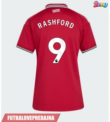 Lacne Ženy Futbalové dres Manchester United Marcus Rashford #9 2026-27 Krátky Rukáv - Domáci